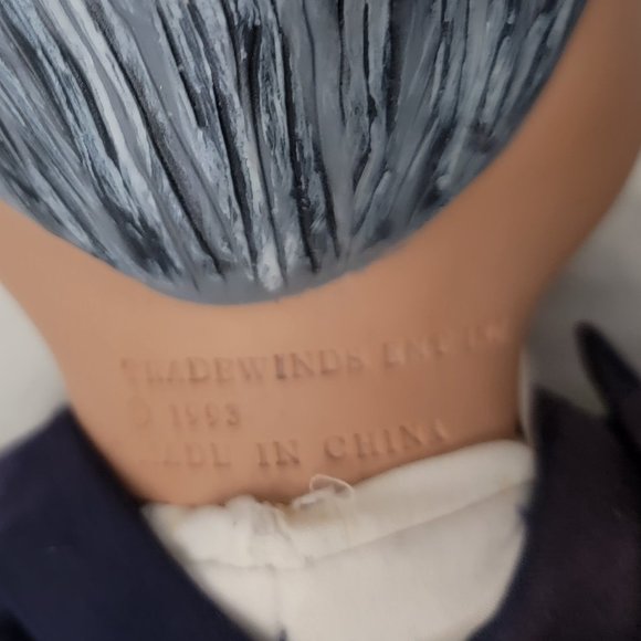 1993 Tradewinds Ent. President Bill Clinton Long Plush Doll Shelf Sitter Display - Picture 12 of 14